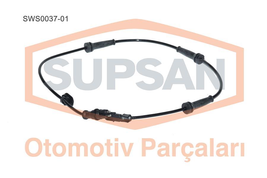 SENSOR ABS ON MEGANE II SCENIC II 1.6 2.0 16V 1.9 DCI 1.5 DCI F9Q K4M F4R K9K - SUPSAN - OEM 8200446282