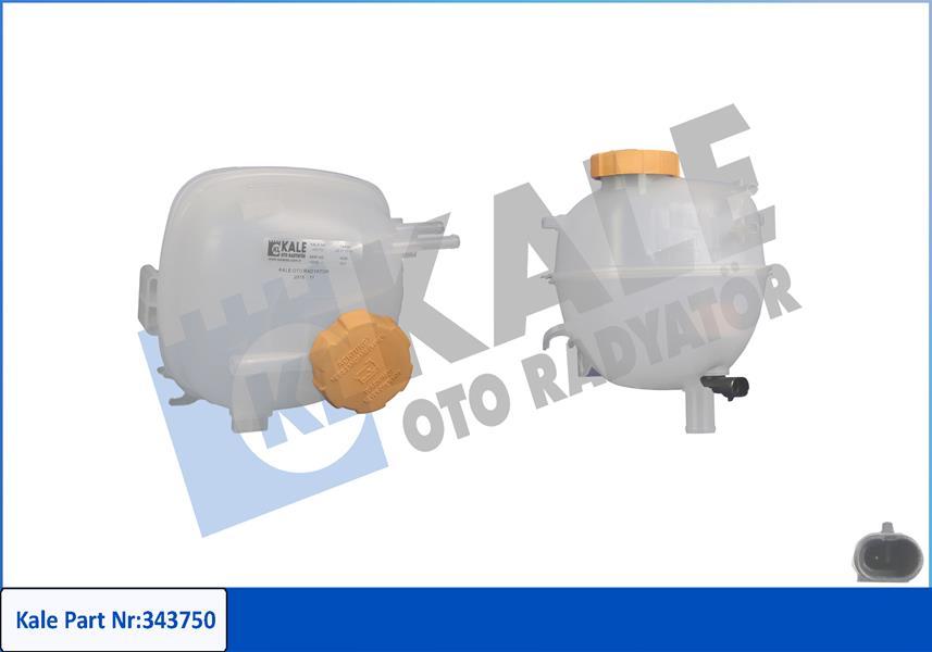 RADYATOR EK GENLESME SU DEPOSU VECTRA C - SIGNUM - AKD - OEM 9202200