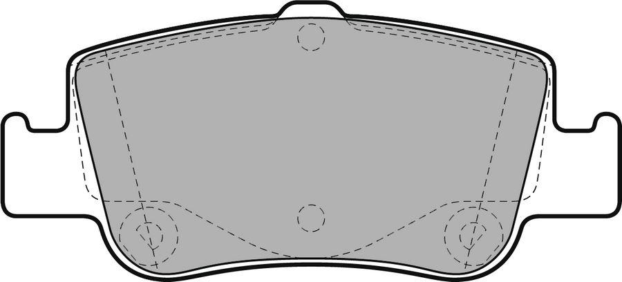 ARKA BALATA AURIS-COROLLA 1.4D4D 1.4 VVTI-1.6 VVTI-1.8 2.0D-4D-2.2D 07=>12=> 1.3 1.6 (13=> (GDB3480) - AUTOTECH - OEM 04466