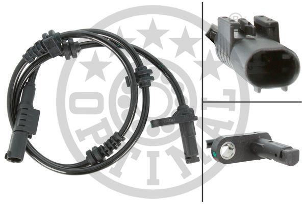 ABS SENSORU ON 4-matic MERCEDES E-CLASS W211 S211 - OPTIMAL - OEM A2115402117
