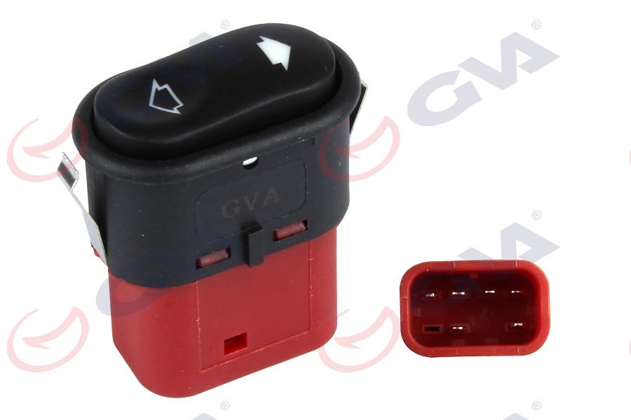 CAM AÇMA ANAHTARI ESCORT (95-00)-MONDEO (93-00)-TRANSİT 2.4D (00-06) (TEKLİ) KIRMIZI - GVA - OEM 95BG14529AB