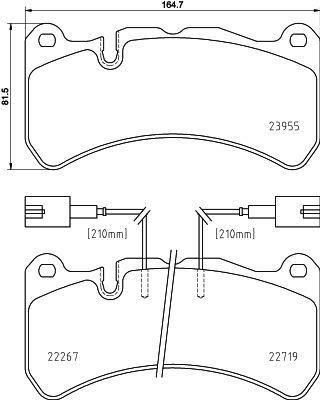 FREN DISK BALATASI ON GIULIA 2.9 10 15> STELVIO 2.9 11 17> - VALEO - OEM 77367664