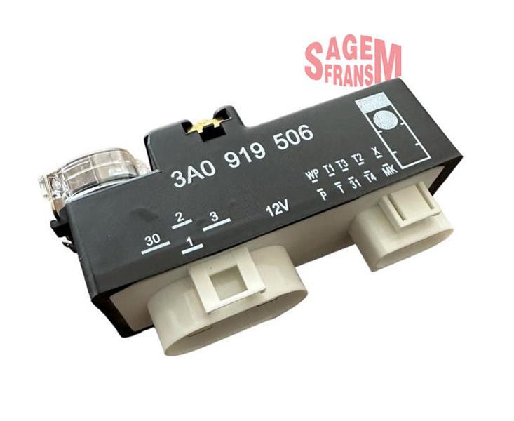 FAN KONTROL ROLESİ CADDY II 1.9D-GOLF III 1.6-1.8-2.0-POLO 1.6 KLİMALI - SAGEM - OEM 3A0919506