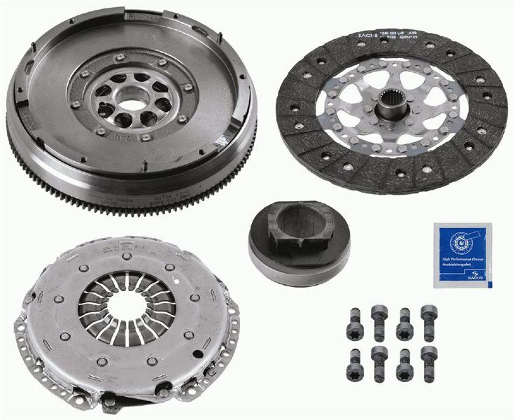 DEBRİYAJ KİTİ (SET+VOLANT+RULMAN) C4-C5-JUMPY-SCUDO-P307-P308-P407-P607-EXPERT 2.0HDİ 04>(DW10) - SACHS - OEM 0532.X7