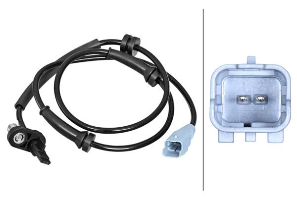 ABS DEVİR SENSÖRÜ ARKA PEUGEOT PARTNER 08> P5008 09>17 CITROEN BERLINGO 08> C4 PICASSO 06>13 - HELLA - OEM 4545.E8