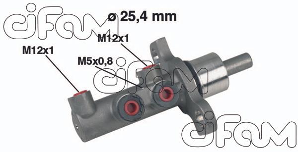 FREN ANA MERKEZİ OPEL VECTRA C 02> (25.40 mm) (ESP`Lİ) - CIFAM - OEM 93172089