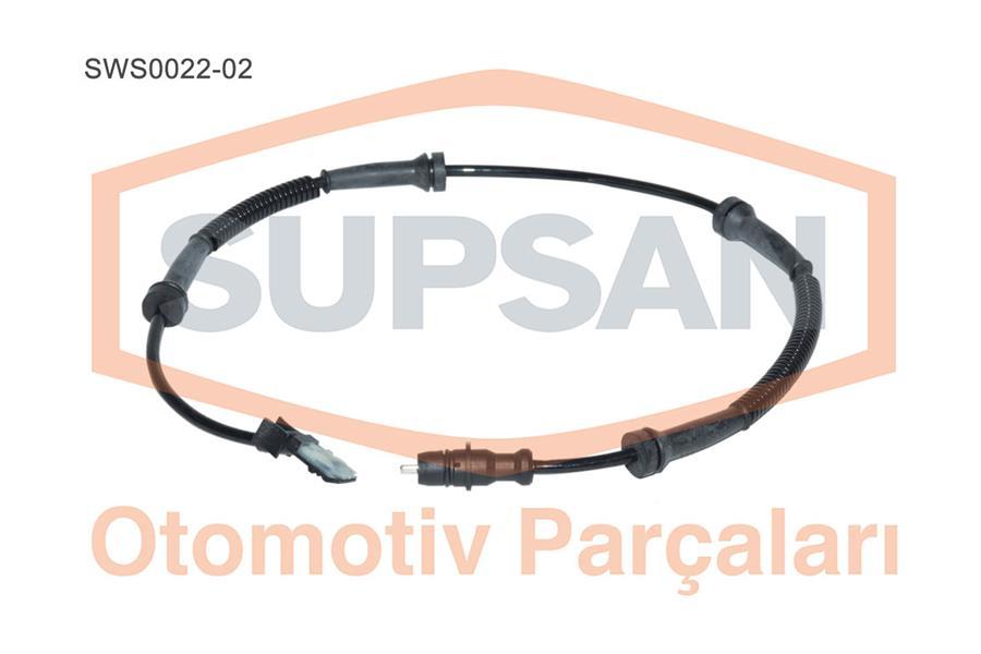 ABS SENSORU ON TRAFIC II EM VIVARO - SUPSAN - OEM 8200583498