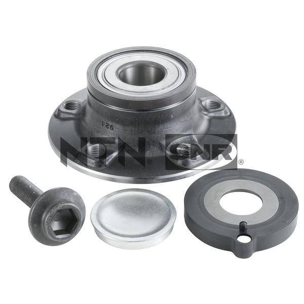 ARKA TEKER PORYASI (KİT) A4-A5-A6-A7-Q5 (32x142x79.35) (Aktif Sensör / FWD) - SNR - OEM 4G0598611
