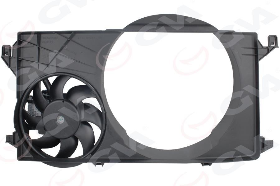 FAN MOTORU DAVLUMBAZLI FORD TRANSİT 06> 2.2-2.4 TDCİ (+AC) (ÇİFTLİ) ARKADAN ÇEKER - GVA - OEM 6C11