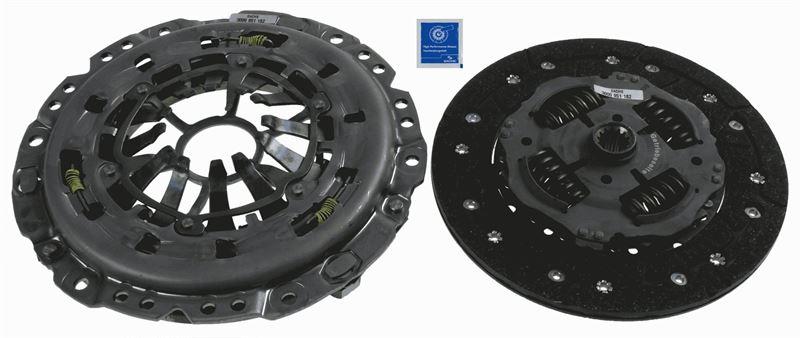 DEBRİYAJ SETİ ASTRA H-VECTRA C-MERIVA A-ZAFIRA B 1.6 Z16XEP-Z16XER-A16XER (EASYTRONIC) LUK 621304309 - SACHS - OEM 93191225