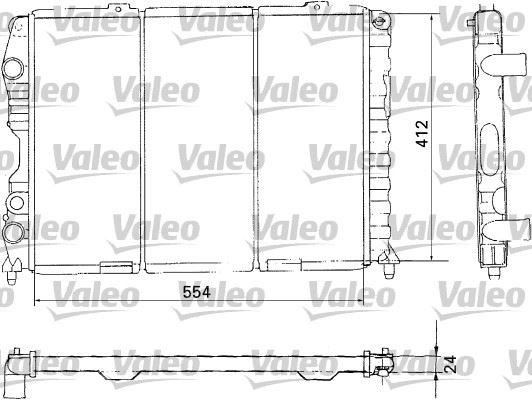 RADYATOR GTV SPIDER - VALEO - OEM 60585534