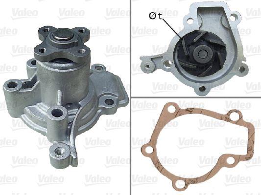 DEVİRDAİM SU POMPASI HYUNDAI ELANTRA 1.8L 2.0L 16V 96-98 / COUPE 2.0L G4DF 16V 96-00 - VALEO - OEM 2510023002