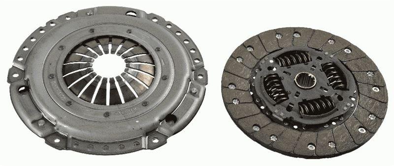 DEBRİYAJ SETİ (BASKI+DİSK) ASTRA G-VECTRA B-ZAFIRA 2.0 (X20XEV) 2.2 16V (Z22SE) (F23 ŞANZIMAN) (623306209) - SACHS - OEM 1606229