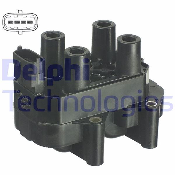 ATEŞLEME BOBİNİ OPEL SINTRA (APV) 2.2 i 16V (OUN16-Y94) (1996-1999) - DELPHI - OEM 1208076