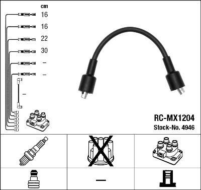 RC-MX1204 ATEŞLEME KABLOSU - NGK
