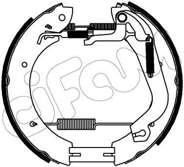HIZLI TAMİR KİTİ(PAPUÇ+FREN SİLİNDİRİ+YAYLAR) FORD LCV P 100 II : 1.8 TD;2.0 - CIFAM