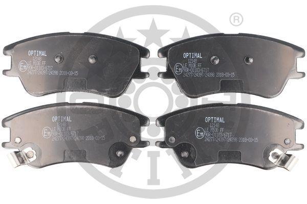 FREN BALATASI ON (104mm) ATOS PRIME 1.0 (MX) 98-02 (FIRSAT) - OPTIMAL - OEM 5810105A10