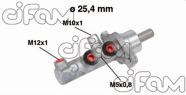 FREN ANA MERKEZİ (25.4mm) OPEL ASTRA H 04>14 ZAFIRA B 07>15 (ESP HARİÇ) - CIFAM - OEM 558144