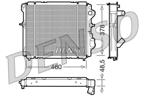 RADYATOR CLIO 1.9 D - VALEO - OEM 7700804240
