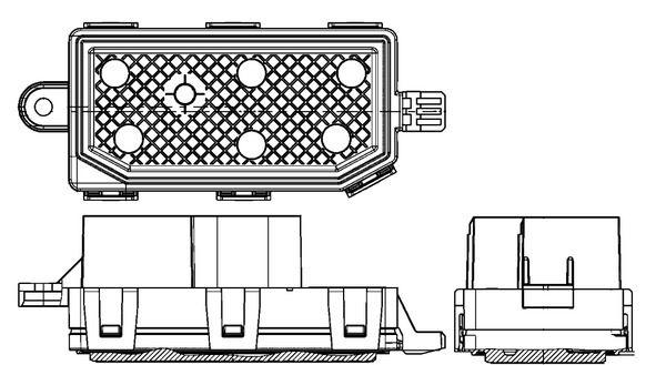 A/C-Gebläseregler und Widerstand VOLVO V40 / S40 - MAHLE