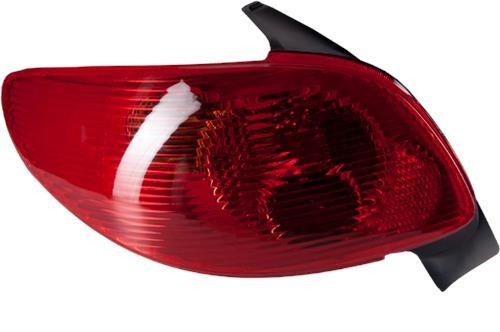 STOP LAMBASI SOL DUYSUZ PEUGEOT P206 98 -09 - - PLEKSAN - OEM 6350S0