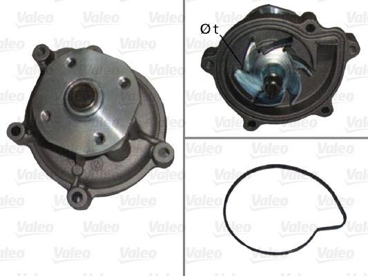 DEVIRDAIM POMPASI MERCEDES M266 W169 W245 . SMART FORFOUR (454) 04>06 . MITSUBISHI COLT VI 1.5DID 02>12 - VALEO - OEM A2662000820