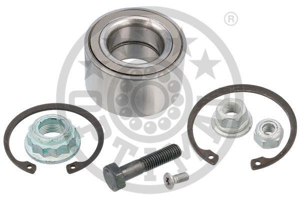 ÖN TEKER RULMANI KİT POLO (94-01)-LUPO (98-05)-(35x66x37) (1 RULAM+2 SEGM+3 SOMUN+2 CİVATA - OPTIMAL - OEM 6N0498625