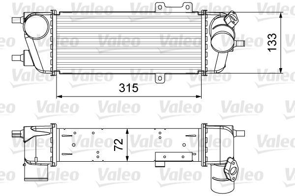 TURBO RADYATÖRÜ HYUNDAI İ30 TURBO RADYATÖRÜ BİNEK - VALEO - OEM 282712A600