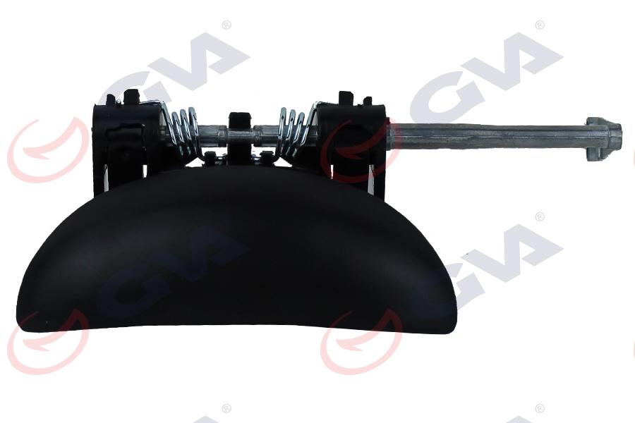 DIŞ KAPI KOLU ÖN SOL SİYAH DESENLİ 206 (98-06) - GVA - OEM 9101.L2