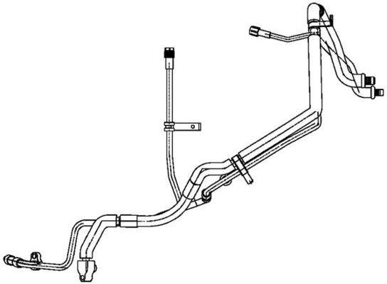 A/C-Schlauchgruppe FORD TRANSIT 2006- (TT9) — MAHLE AP136000P - MAHLE