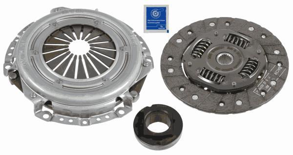 DEBRİYAJ SETİ P206-P207-P308-P307-PARTNER II-PARTNER TEPE-C2-C3 I-II-BERLINGO II-II-C3 PLURIEL-XSARA PICASSO-C4(B7)-DS4 TU5JP4 1.6 16V-NEMO-BIPPER-FIORINO TU3A 1.4 8V-DFM SUCCE 1.6 16V (RULMANLI) - SACHS - OEM 2052.X2
