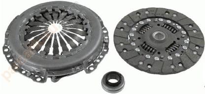 DEBRİYAJ SETİ PARTNER-BERLINGO-P206-XSARA 1.9 D 09/00> (DW8B-MEK-BE4/5N) - PSA - OEM 1611267380