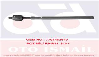 ROT MILI R9 R11 ( SERVIS KITI ROT MILI +ROT BAŞI +KÖRÜK ) - SISMAK - OEM 7701462540