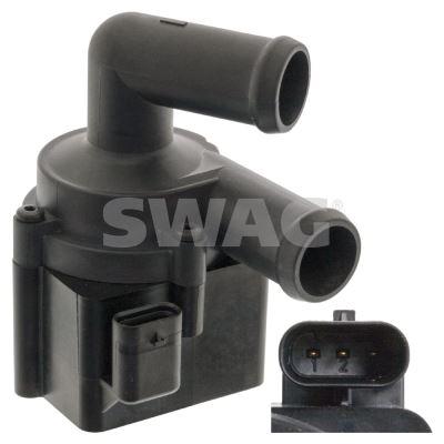 İLAVE SU POMPASI VW-SKODA-SEAT-AUDİ-POLO-GOLF6-JETTA-PASSAT-CADDY-T5-T6-A3 10> (CAYB-CAYC-CAYD-CBAB-CFGB-CAAA-CAAB-CFCA 1,6 TDI-2,0 TDI) - SWAG - OEM 5N0122093