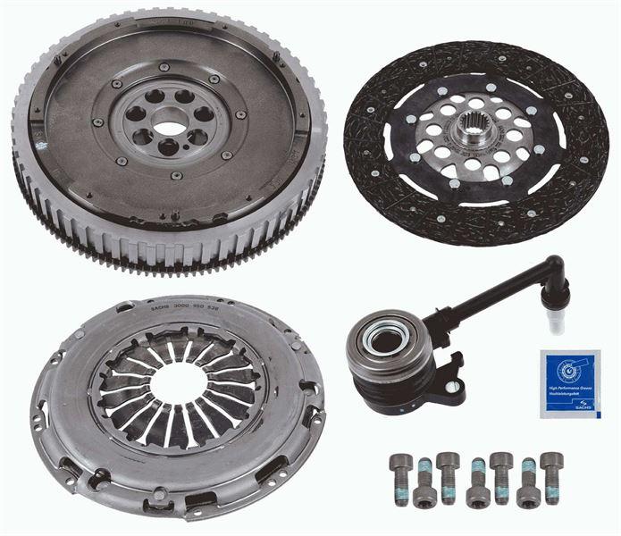DEBRIYAJ SETI (DMF. RULMANLI) MERCEDES CITAN W415 13>21 . RENAULT TALISMAN 15> MEGANE II-III-IV 02> CLIO IV 12> CAPTUR 13> DUSTER 10>QASHQAI 06> JUKE 10> - SACHS - OEM A6070301205