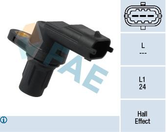 EKSANTRİK DEVİR SENSÖRÜ ASTRA G-H-INSIGNIA A-CORSA C-D-COMBO-MERIVA-ZAFIRA B-AGILA-TIGRA 1.0-1.2-1.4-1.6 Z12XEP-Z14XEL-NEL-Z16XEL-LET-LEL-XNT-Z10XEP FIESTA-CMAX-FOCUS II-MONDEO IV - FAE - OEM 93186840