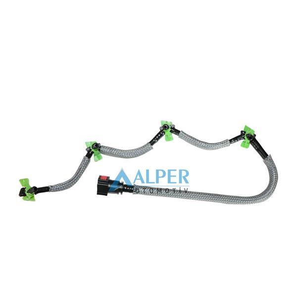 ENJEKTOR GERI DONUS HORTUMU FIESTA VI 08>12 FOCUS III 11> 17 C MAX 11>17 B-MAX 14>17 COURIER 14> MONDEO V 14> 1.6 TDCI EURO 5 - ALPER - OEM AV6Q9K022CA