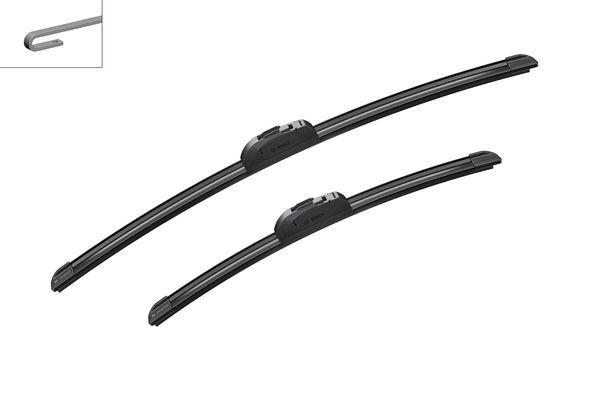 AEROTWIN SİLECEK 55cm+40cm (MUZ TİPİ) KALOS (02-05)-IDEA 04=>FIESTA V 01=>FUSION 02=>ACCENT 09=> - BOSCH - OEM Z204Z003