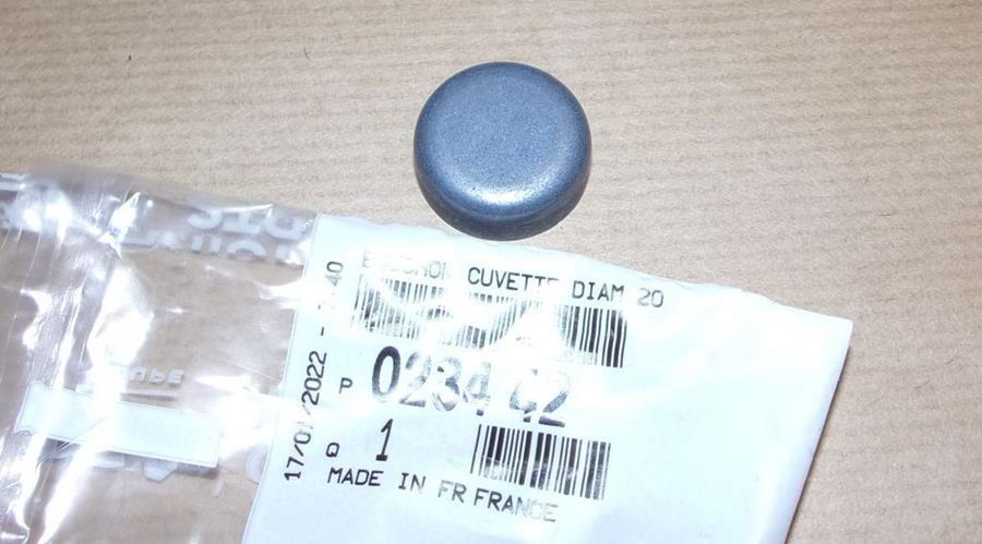 SİLİNDİR KAPAK TAPASI (KÜÇÜK) PEUGEOT-CITROEN-FORD 1.4-1.6 HDI DV4-DV6 - PSA - OEM 0234.42