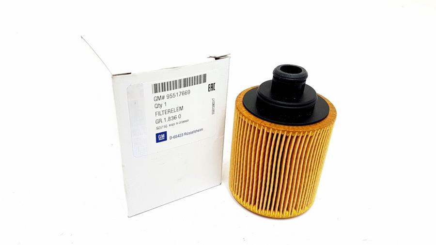 YAĞ FİLTRESİ OPEL ASTRA H-CORSA C-CORSA D-COMBO-MERIVA A-AGILA 1.3 CDTI 500 ALBEA DOBLO FIORINO PUNTO IDEA LINEA PANDA 07> MITO 09>15 YPSILON 03>12 1.3 MTJ - GM - OEM 95517669