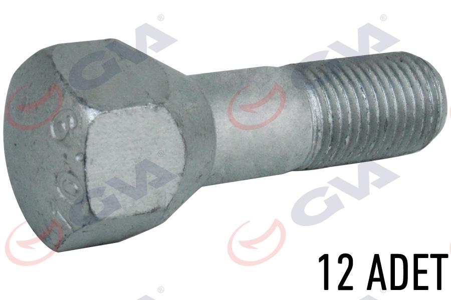 BİJON CİVATASI FIAT TEMPRA UZUN GEOMET (PAKET 12) - GVA - OEM 13230024G