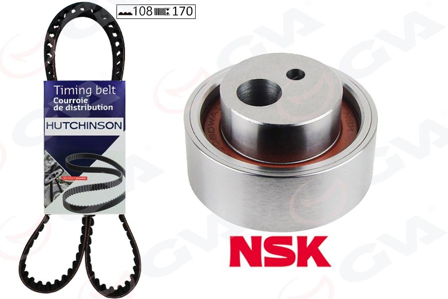 EKSANTRİK GERGİ KİTİ (108x170) P106-206-306-307-405-PARTNER-BERLINGO-XSARA-SAXO 1.4(TU3JP) K015175XS - GVA - OEM 0831.03