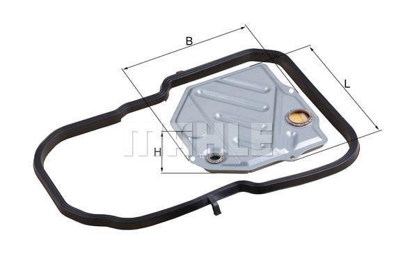 OTOMATIK SANZIMAN YAGI FILTRE SETI MERCEDES W201 W202 W123 W124 W126 W210 R129 - MAHLE - OEM A1262770295