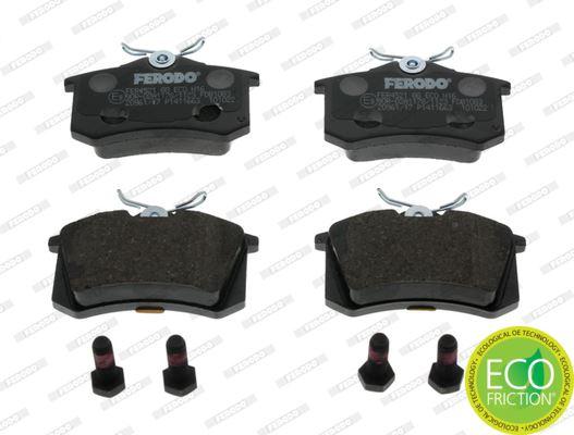 ARKA BALATA FLUENCE-MEGANE II-III-P207-P308-P307-PARTNER-BERLINGO-C2-C3-C4-CROSSLAND- BORA-PASSAT 97>GOLF IV-V-POLO (87x52,9x17) - FERODO - OEM 1J0698451P