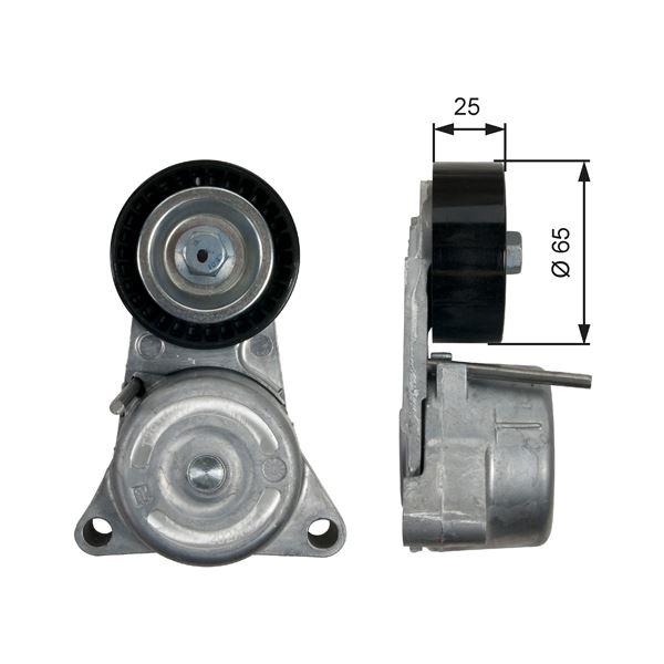 KAYIS GERGI RULMANI MERCEDES C218 W212 W221 W222 W166 W463 X218 KUTUKLU - GATES - OEM A2782000570