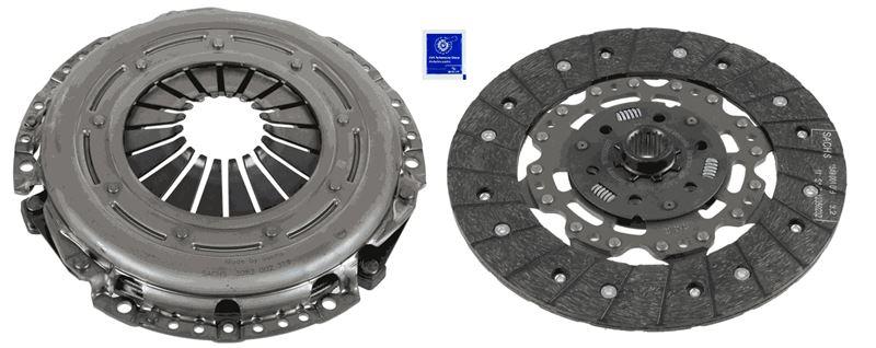 DEBRİYAJ SETİ FOCUS III-CMAX (11=>15=>FIESTA (17=> KUGA MONDEO 14=>TRANSİT CONNECT 1.5TDCİ 1.6TDCİ VOLVO S40 1.6D 2 C30 V50 (10-12) - SACHS - OEM AV617540C1C