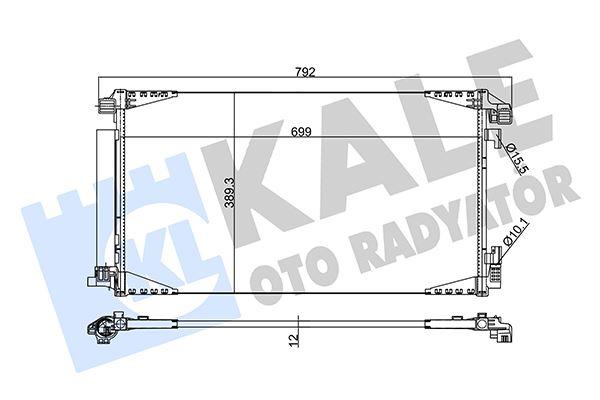 KONDENSER AL/PL/BRZ CH-R - KALE - OEM 88450F4020