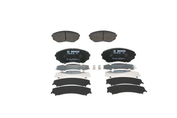 ÖN BALATA ELANTRA 1.8-2.0 00=> SONATA 2.0-2.4-2 - BOSCH - OEM 5810138A40
