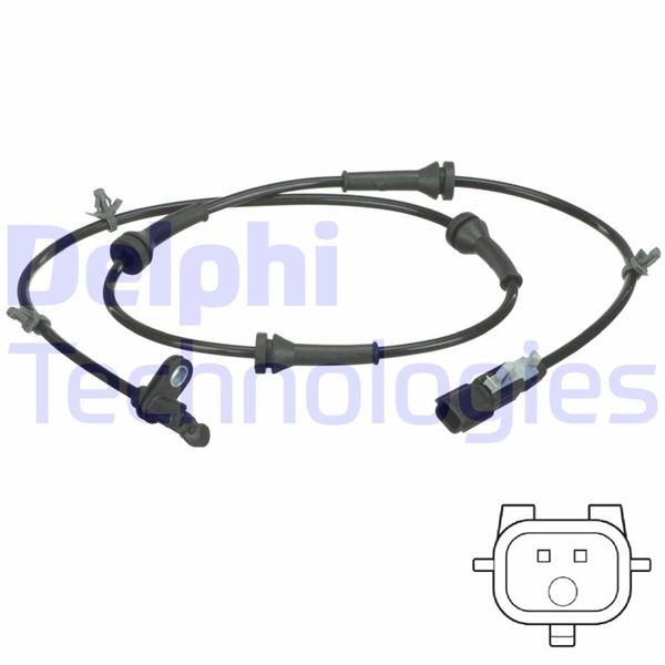 ARKA ABS HIZ SENSÖRÜ QASHQAI -QASHQAI + 2 09/2010 > - DELPHI - OEM 47900BR60A