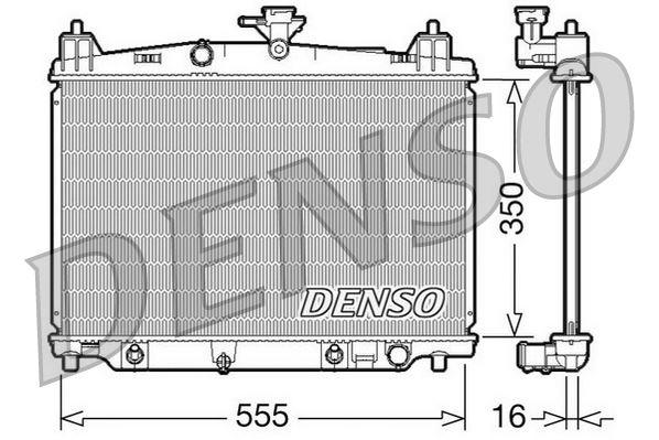 RADİATOR. ENGİNE COOLİNG MAZDA 2 (07-15) - DENSO - OEM ZY8415200A